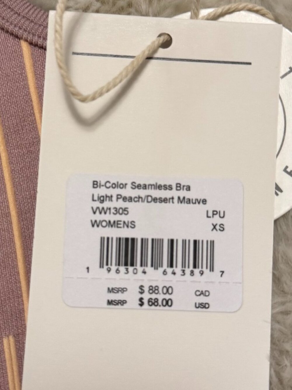 Vuori Bi-Color Seamless Longline Bra - Picture 4 of 10